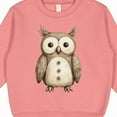 thumbnail image 3 of Inktastic Owl Toddler Sweatshirt, 3 of 4