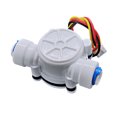 Professional 2 Points PE Pipe Water Flow Sensor Hall Flowmeter