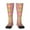 2 Black-2, variant on Avocado And Sun print thigh-high socks, crafted for both men and women with a stretchy, high-opaque design perfect for daily wear