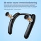 thumbnail image 2 of VANPEUSO Altavoces de cuello, Altavoces Bluetooth 5.3 con banda para el cuello, Sonido envolvente estéreo 3D, Micrófono incorporado, 5 oz, Negro, 2 of 5