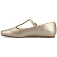 thumbnail image 2 of Journee Womens Theah T-Strap Cap Toe Mary Jane Dress Flats, Widths Available, 2 of 9