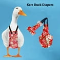 thumbnail image 2 of Wweixi Couches pour Canards Doux, Canetons, Oiseaux, Jetables Réutilisables Rouges m, 2 of 6