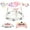 Pink, variant on Baby Walker with Music and Lights ,Foldable Baby Activity Center with Wheels for Infant Boys Girls 6-18 Months,Grey