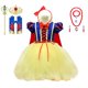 thumbnail image 1 of Vestido clásico de fantasía de Blancanieves para niñas, disfraz de princesa de Carnaval de Halloween, tutú de tul esponjoso, peluca para niños Fivean unisex, 1 of 2