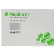 Mepiform Silicone Gel Sheet For Scar Management 2" x 3" - Box of 5