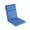 Blue, variant on Lavish Home High-Back Patio Chair Cushion, 3" Thick, UV & Mildew Resistant for Adirondack, Rocking Chairs, Red