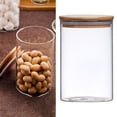 thumbnail image 3 of de con bambú sellada, de almacenamiento de alimentos, herramienta de cocina, lata sellada apilable para - El 10x15cm 950ml, 3 of 8