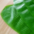 thumbnail image 2 of CNKOO Hi FANCY 4pcs Simulation Banana Leaf Table Mat Hawaiian Party Decoration Table Flag Kitchen Dining Placemat Bowl Dish Pads, 2 of 9