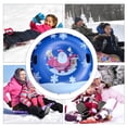 thumbnail image 3 of Esquí Inflable Con Asa De Remolque Anillo De Esquí Resistente Al Frío De Pvc Tubo De Nieve Inflable Juguetes De Nieve De Navidad Para Niños Y Adultos Yuarrent HA046117-01, 3 of 6