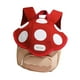 thumbnail image 5 of Mochila con diseño de setas, novedad, mochila para niños de guardería, regalo para niñas pequeñas rojo, 5 of 8