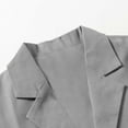 thumbnail image 6 of Kakii Men's Casual Linen Blazer Lightweight Regular Fit Sport Coat Two Button Suit Jacket, 6 of 7