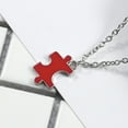 thumbnail image 4 of 4 Pcs Collier Pendentif Bonne Amitié Collier Pendentif Patchwork Casse-Tête Créatif Collier Thème Meilleure Amie, 4 of 8