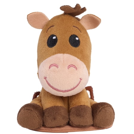 Disney Toy Story Perch'd Bullseye Plush, Collectible 4" Plush, for Boys and Girls Ages 3 and up