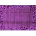 thumbnail image 1 of Ahgly Company Indoor Rectangle Abstract Purple Modern Area Rugs, 5' x 7', 1 of 4