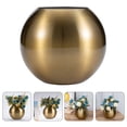 thumbnail image 1 of CTIRCHIU Jarrón De Acero Inoxidable Dorado Resistente Para Flores Y Adorno En El Hogar, 1 of 8