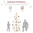 thumbnail image 4 of Árbol de Navidad Best Choice Products, hierro forjado, oro de 6 pies, 4 of 7