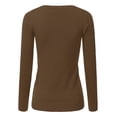 thumbnail image 3 of JJ Perfection Women's Long Sleeve Crew Neck Pullover Sweater with Plus Size, 3 of 3