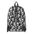 thumbnail image 3 of Dark Gothic Star Backpack, Durable School Bag with Solar Eclipse, Moon, and Cosmic Elements Pattern, 3 of 5