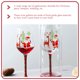 thumbnail image 5 of Casas de vino de Navidad de 2 piezas Casas de vino de vino Santa Claus Casas de vino de cristal para fiesta, 5 of 7