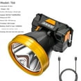 thumbnail image 1 of Linterna frontal de inducción con carga USB, lámpara de minero para exteriores, para acampar, pescar en la naturaleza, luz fuerte, linterna LED, sitio de patrulla, 1 of 4