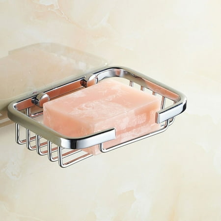 Heepo Stainless Steel Soap Dish Bathroom Shower Toilet Holder Heepo Stainless Steel Soap Dish Bathroom Shower Toilet Holder Wall Mounted Saver