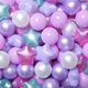 thumbnail image 1 of Pelotas Realhaha, 100 unidades, para bebés y niños, color morado, 1 of 9