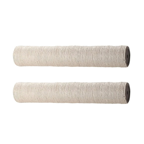 Poste de Rascado para Gatos Reemplazo Cuerda de sisal natural 7cm beis 50cm perfecl