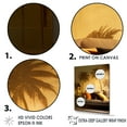 thumbnail image 3 of Designart "Shadowy Palms In The Golden Grove II" Palms & Palm Trees Floater Framed Canvas Wall Art, 3 of 5