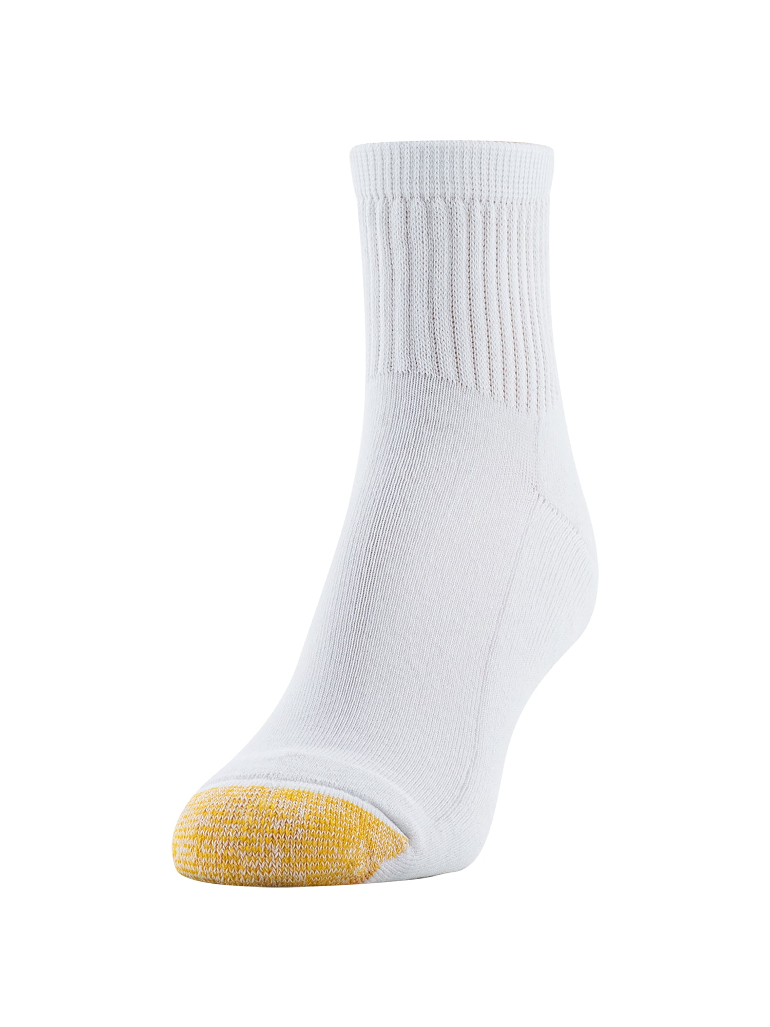 Goldtoe Edition Womens Half Cushion Quarter Socks, 6 Pairs
