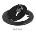 thumbnail image 2 of FUEL GAS TANK COVER CAP BLACK DECORATE YOUR   2/4 DOORS, 2 of 7