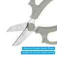 thumbnail image 4 of Uxcell Garden Scissors Floral Shears Floral Scissor Gardening Pruning Shears Grey 2 Pcs, 4 of 5