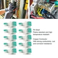 thumbnail image 4 of Wire Splicing Connector, Wire Connector 10 Pcs Strong Conductivity Corrosion Prevention 450V 1 In 3 Out  For 10 To 20AWG, 4 of 8