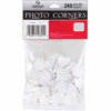 PHOTO CORNERS WHITE 240/PK