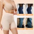thumbnail image 6 of MISS COCOLI Womens Butt Lifter Padded Lace Panties Tummy Control Underwear Smoothing Hip Enahncer Body Shaper Boyshorts, 6 of 7