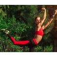 thumbnail image 5 of Wacces Yoga Strap Stretch Restore Multi-Grip Fitness Pilates Stretching Belt - Black, 5 of 5