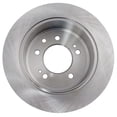 thumbnail image 2 of Geelife For Hyundai 07-10 Elantra Rear Semi Metallic Brake Pad & Rotor Kit w/Chemicals, 2 of 7