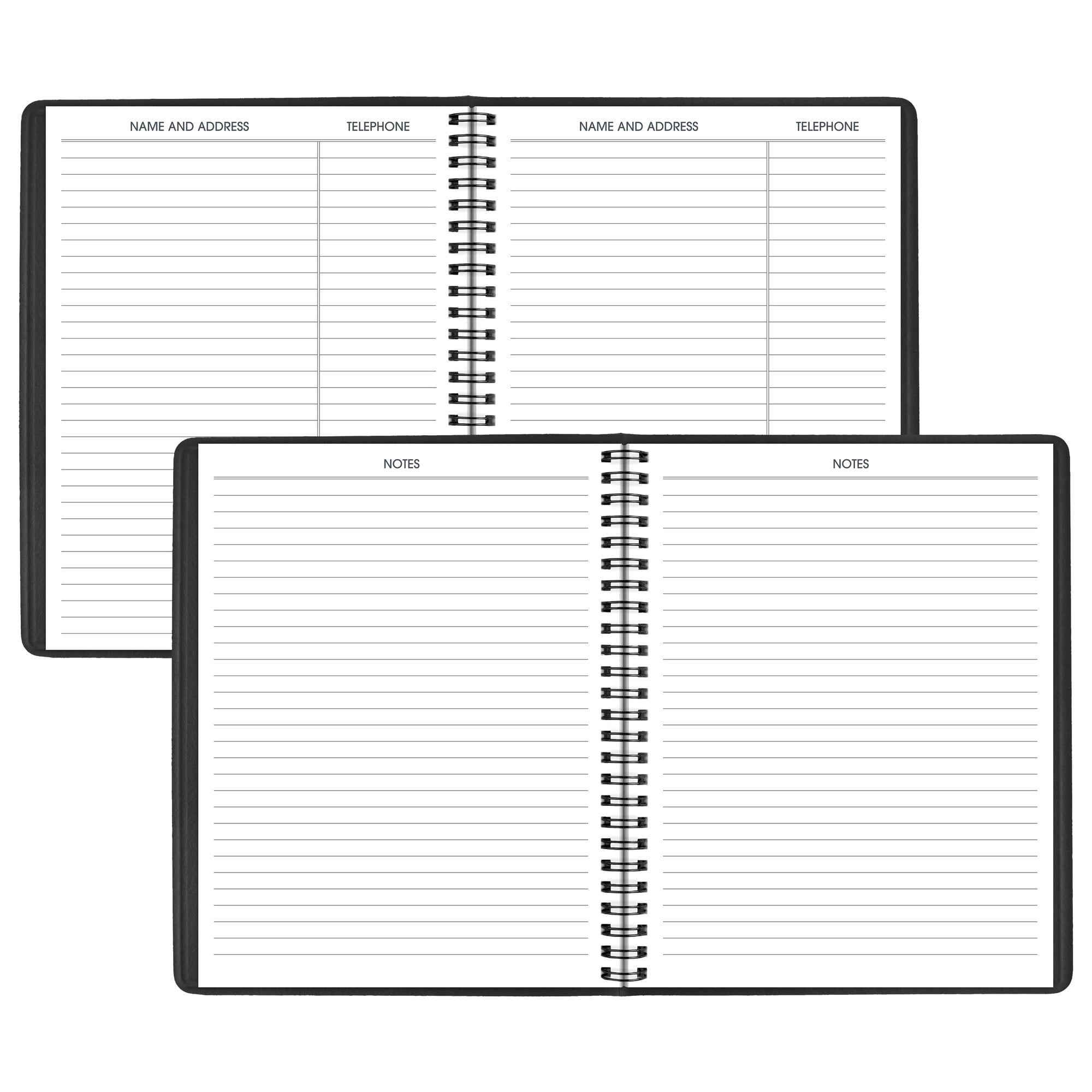 AT-A-GLANCE 2027 Weekly Hourly Appointment Book Planner Black Medium 7 x 8 34 -