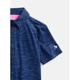 thumbnail image 3 of Birdie Bound Boys Melange Polo Shirt, Sizes 4-16, 3 of 3