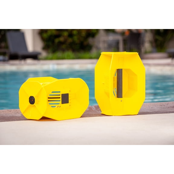 Hydro-Tone Hydro-Bell Aquatic Drag Resistance Workout Pool Dumbbells