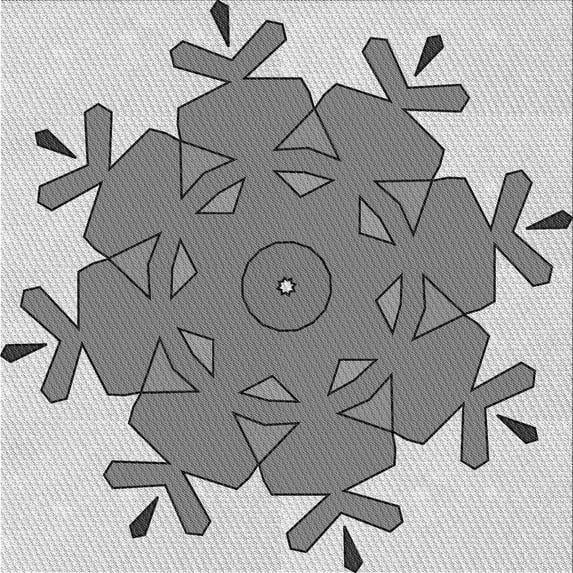 Ahgly Company Machine Washable Indoor Square Transitional Sonic Silver Gray Area Rugs, 6' Square