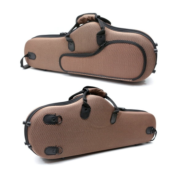 Alto Saxophone Box Carrying Bag Adjustable Strap Lightweight Oxford Material
