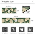 thumbnail image 3 of Yayeee Faucet Mat for Kitchen Sink 30" Diatomite Long Splash Guard Pad, Beige Abstract, 2 Pack, 3 of 7