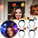 thumbnail image 5 of Horquillas para el pelo de Halloween Accesorios para el cabello Horquillas con forma de bruja y murciélago para mujeres y niñas Decoración para disfraces de fiesta, 5 of 5