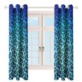 thumbnail image 4 of Animal Cheetah Print Window Blackout Curtain 3d Printed Blackout Curtain Bedroom Living Room Hotel Window 2 Panel Shade, 4 of 6