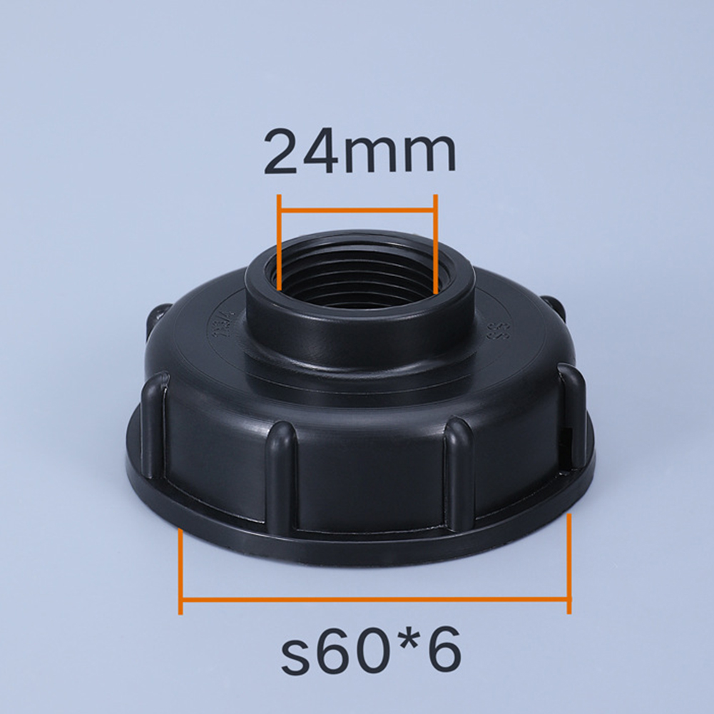Goodhd IBC Ton Bucket Valve Tank Adapter Connector Faucet Hose Adapter