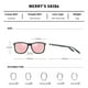 thumbnail image 2 of Gafas de sol MERRY'S de aluminio polarizado para hombres/mujeres, lentes rosas, 2 of 6