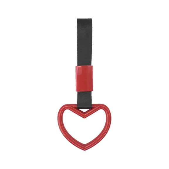 erfcxs Heart Shaped Car Seat Hooks Decorative Wristband Bumper Protector Ring for Vehicle Interior Exterior Accessories