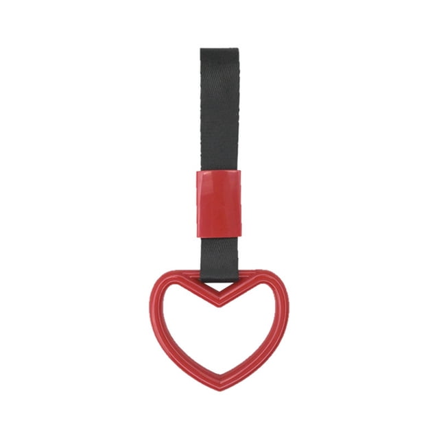 Heart Shaped Car Wristband Decorative Warning Ring Rear Bumper Warning Ring Suitable for Car Interior and Exterior