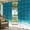 Blue Green, variant on Outdoor Curtains for Patio Waterproof, Ombre Teal Waves Outdoor Privacy Panels Grommet, Abstract Art Gradient Modern Blackout Outside Curtains for Porch/Cabana/Pergola/Gazebo 54"x108", 2 Panels