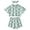 Green, variant on Fmeeah Toddler Girl Clothes Baby Girls Outfits 6M-5T Summer Floral Print Shirt Shorts Headband 3pcs Baby Clothing